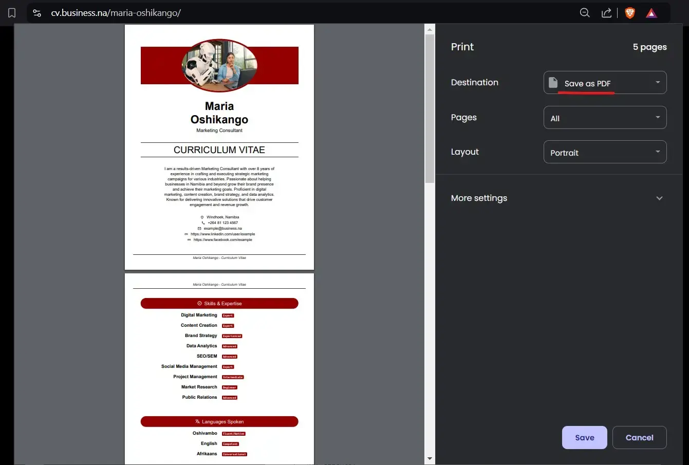 Screenshot
